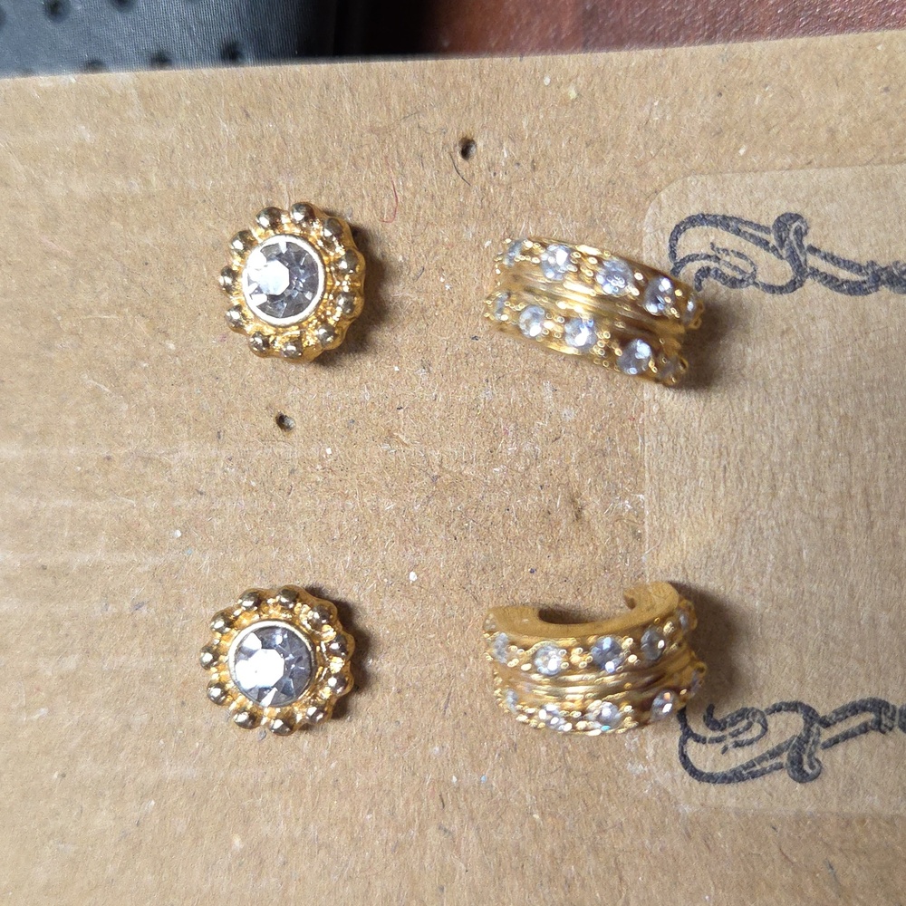 Earrings Set of Two. 4587